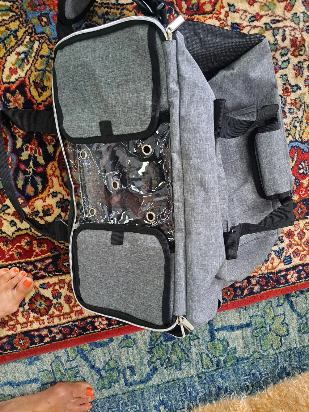 Craft Storage Organizer Bag - Green